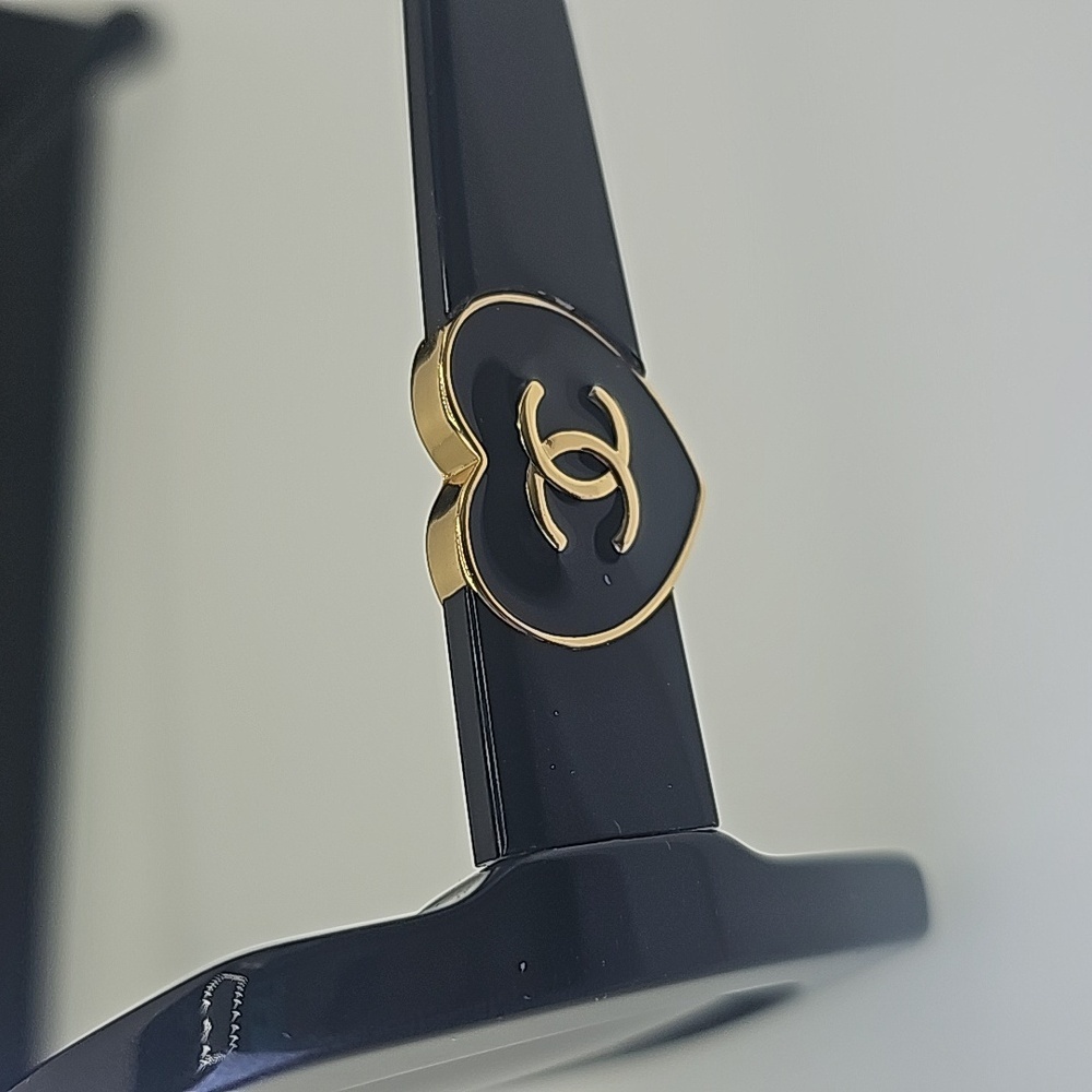 Chanel Black Sunglasses CH5519-A c622/S8 - Picture 11 of 15